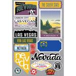 Nevada Jet Setters 3.0 State Dimensional Stickers - Reminisce - PRE ORDER