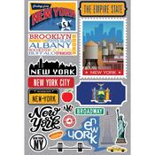 New York Jet Setters 3.0 State Dimensional Stickers - Reminisce - PRE ORDER