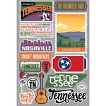 Tennessee Jet Setters 3.0 State Dimensional Stickers - Reminisce