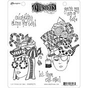 Let Them Eat Cake Dyan Reaveley's Dylusions Cling Stamps
