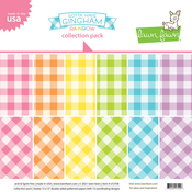 Gotta Have Gingham 12x12 Paper Pack - Lawn Fawn