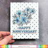 Happy Anniversary Duo Stamp Set - Waffle Flower Crafts
