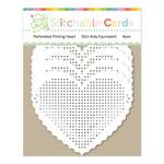 Perforated Pinking Heart Shapes - Waffle Flower Crafts