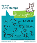 Rub-A-Dub-Dub Flip-Flop Clear Stamps - Lawn Fawn