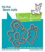 Rub-A-Dub-Dub Flip-Flop Lawn Cuts - Lawn Fawn