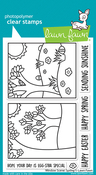 Spring Window Scene Clear Stamps - Lawn Fawn