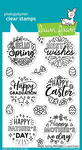 Magic Spring Messages Clear Stamps - Lawn Fawn