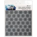 Stippled Circles Simon Hurley 6x6 Cling Stamps