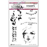 She Is Wise Cling Stamps - Dina Wakley