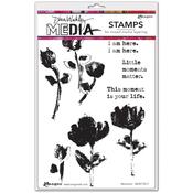 Moments Cling Stamps - Dina Wakley