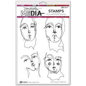 Church Doodles Cling Stamps - Dina Wakley