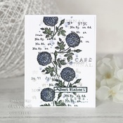 Shabby Textures - Creative Expressions A5 Clear Stamp Set By Sam Poole