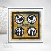 Square Collection - Circle Aperture - Creative Expressions Craft Dies By Sue Wilson