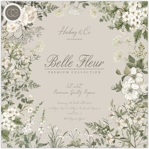 Belle Fleur 12x12 Paper Pad - Craft Consortium