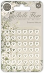 Belle Fleur Enamel Hearts - Craft Consortium