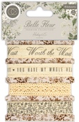 Belle Fleur Lace Ribbon Pack - Craft Consortium