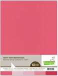 Pink 8.5 x 11 Textured Canvas Cardstock Ten Pack - Lawn Fawn