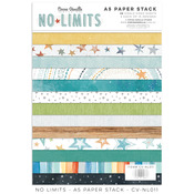 No Limits A5 Paper Stack - Cocoa Vanilla Studio