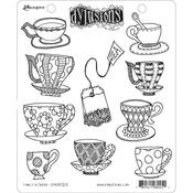 Fancy A Cuppa Dyan Reaveley's Dylusions Cling Stamp
