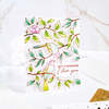 Songbirds on Branches Hot Foil Plate - Pinkfresh Studio