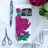 Chrysanthemum Slimline stamp - Pinkfresh Studio