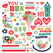Cherish Card Kit Stickers - Photoplay