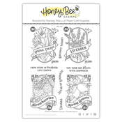 Seeds Of Kindness 6x8 Stamp Set - Honey Bee Stamps