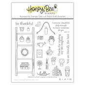 Friendship Ladder 6x6 Stamp Set - Honey Bee Stamps