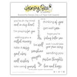 Get Well Soon 6x6 Stamp Set - Honey Bee Stamps
