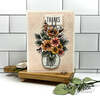 Floral Vase Background 6x6 Stencil - Honey Bee Stamps