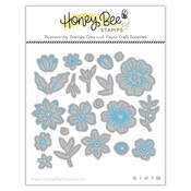 Whimsical Spring Flowers Honey Cuts Dies - Honey Bee Stamps