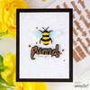 Small Card Hot Foil Plate Honey Cuts Dies - Honey Bee Stamps