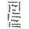 Good Vibes #4 Clear Stamps - Sizzix