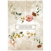 Garlands Rice Paper - Romantic Garden of Promises - Stamperia