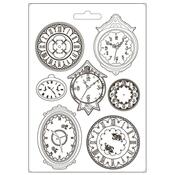 Clocks A4 Soft Mould - Romantic Garden of Promises - Stamperia