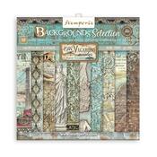 Sir Vagabond Aviator 8x8 Backgrounds Selection Paper Pad - Stamperia