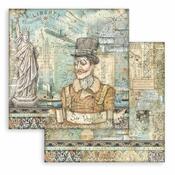 Statue of Liberty Paper - Sir Vagabond Aviator - Stamperia