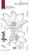Paint-A-Flower: Dahlia Bright Eyes Outline Stamp Set - Altenew