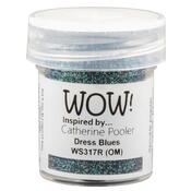 Dress Blues Glitter Embossing Powder - WOW Embossing Powder