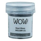 Steel Blaze Glitter Embossing Powder - WOW Embossing Powder