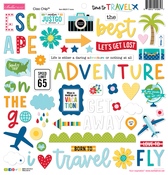 Time To Travel Chipboard Icons - Bella Blvd