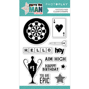 You're the Man 4x6 Stamp Set - Photoplay
