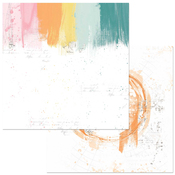 Painted Paper - Spectrum Sherbet - 49 And Market