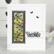 Floral Panel Collection Moonflower - Creative Expressions Craft Dies By Sue Wilson