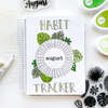 Circle Tracker and Banners Stencil - Catherine Pooler