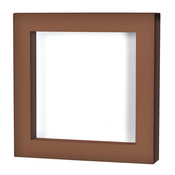 Brown 8x8 Shadowbox Frame, Empty - Doodlebug
