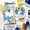 Sunflowers Washi Stamp - Pinkfresh Studio