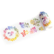 Rainbow Floral Washi - Pinkfresh Studio