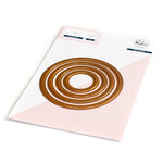 Nested Circles Hot Foil Plates - Pinkfresh Studio