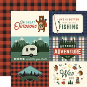 6x4 Journaling Cards Paper - Call of the Wild - Echo Park